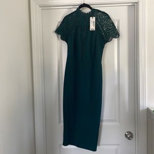 Green midi dress- Never Worn